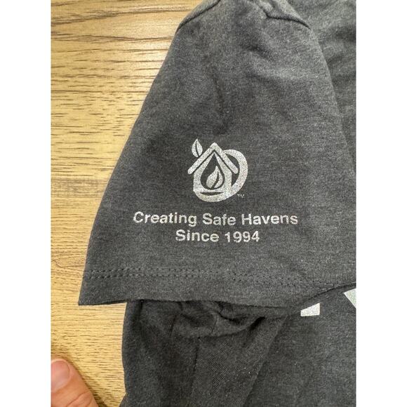 DistRict Perfect Tri Norwex T-Shirt Women's Size Small Charcoal Grey - Picture 3 of 4